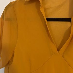 Perfect Mustard Summer Dress!